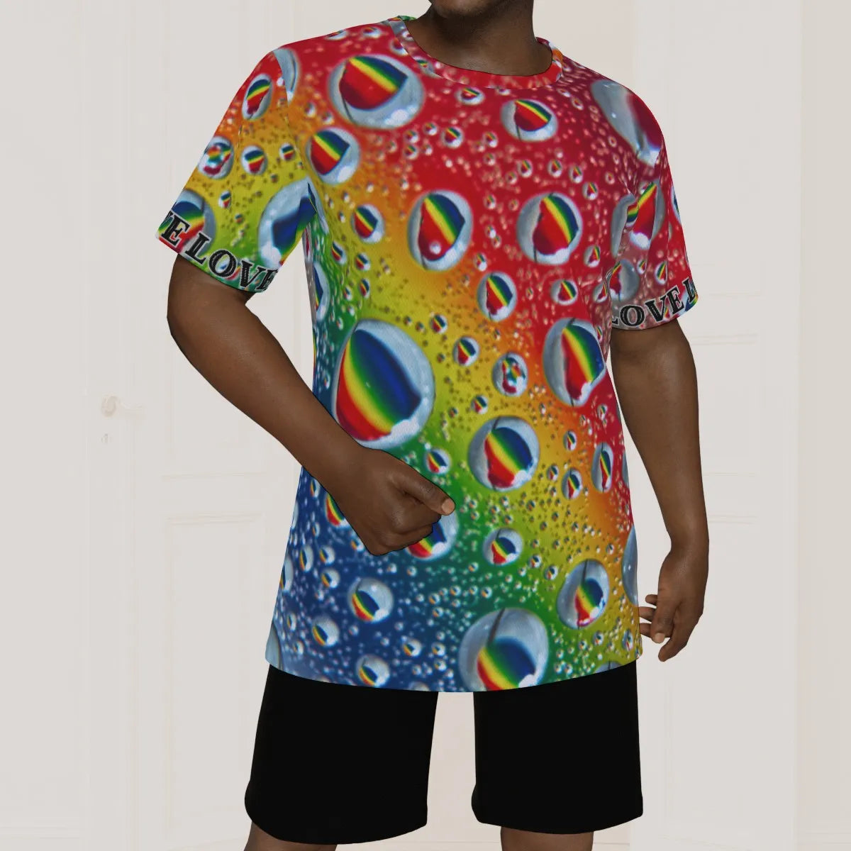 Multi Colour Print Men's Windbreaker shirt