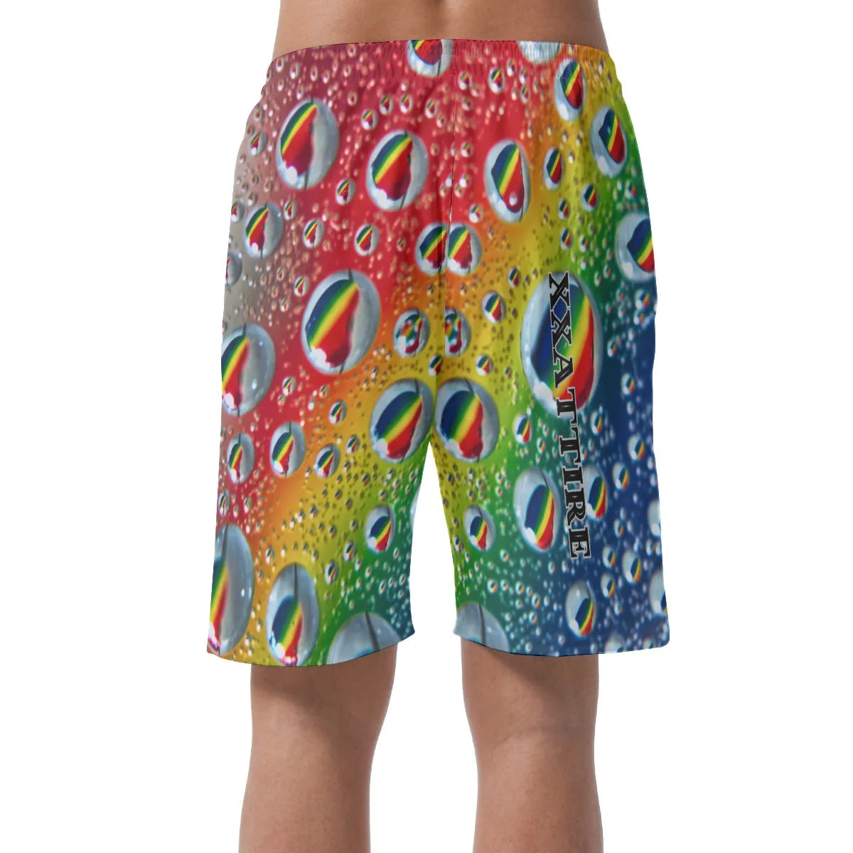 Multi Colour Print Men's Short Pants