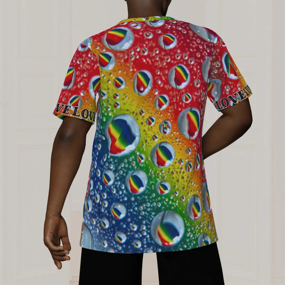 Multi Colour Print Men's Windbreaker shirt