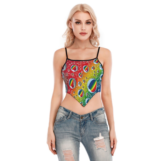 Multi Colour Print Women's Cami Kite Top